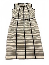 Calvin Klein Sleeveless Striped Midi Dress Size 6