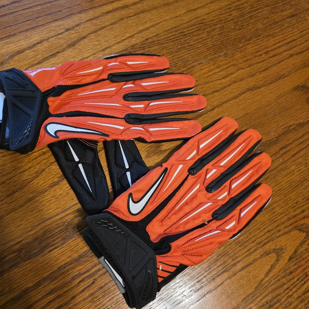 Orange Nike Football Gloves for sale - eBay