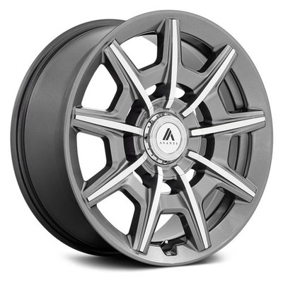 Asanti ABL-41 ESQUIRE Wheels 20x10.5 (18, 5x120.65) Anthracite Rims Set of 4