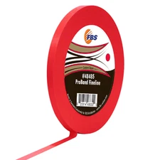 FBS ProBand 48485 60 yd x 1/4 in. Polymer Film Red Fine Line Tape (Each)