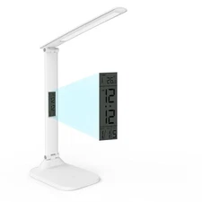 Desk Lamp with Rechargeable, Wireless Portable Table Lamp, Dimmable Office 
