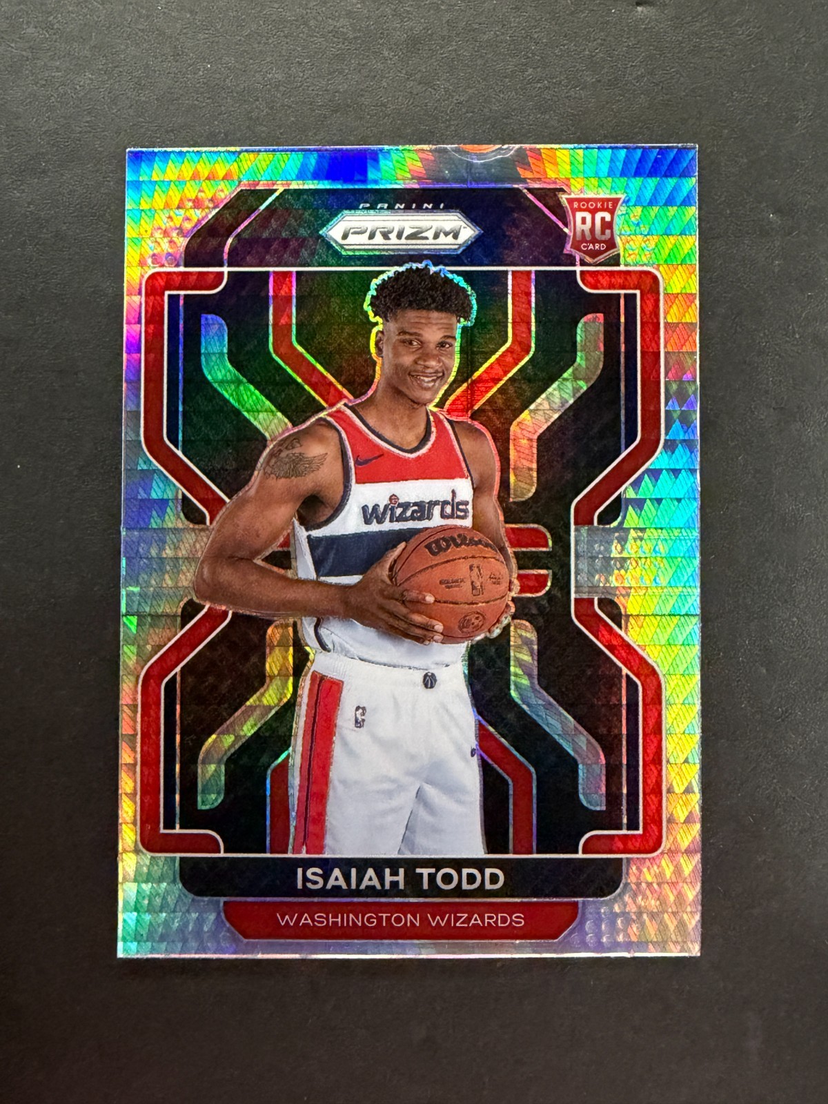 Isaiah Todd 2021-22 Panini Prizm Rookie Hyper #299