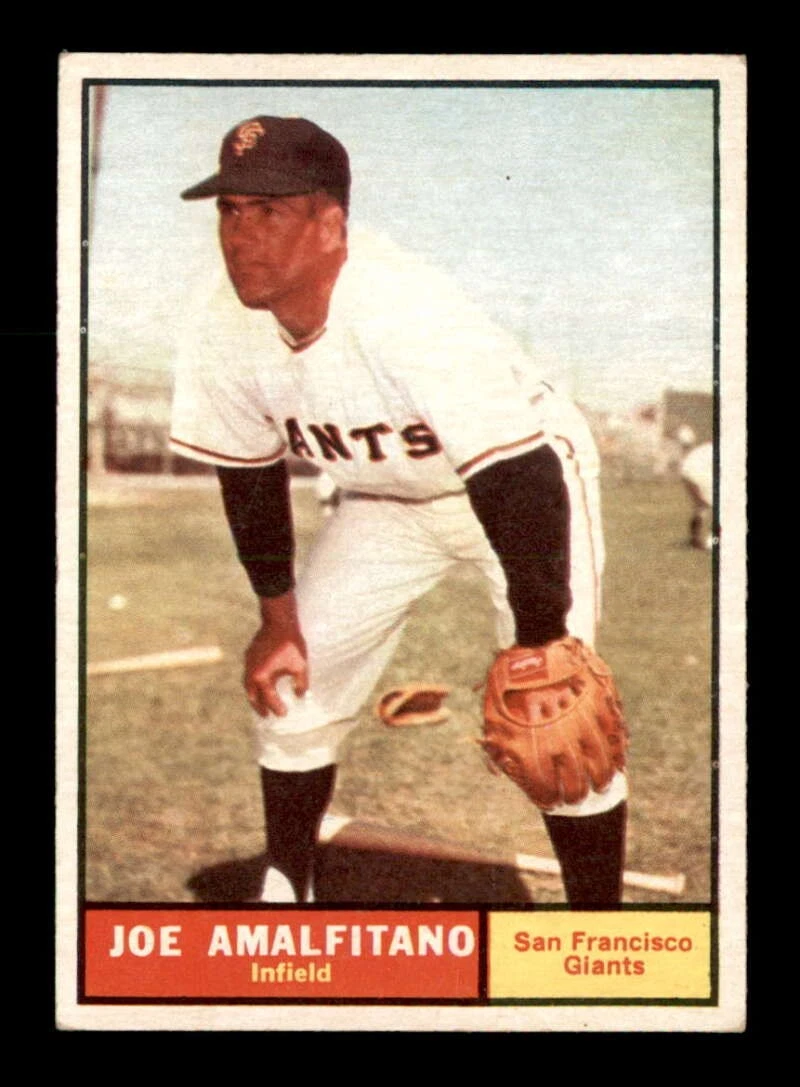 1961 Topps #87 Joe Amalfitano   VG/VGEX X3430367