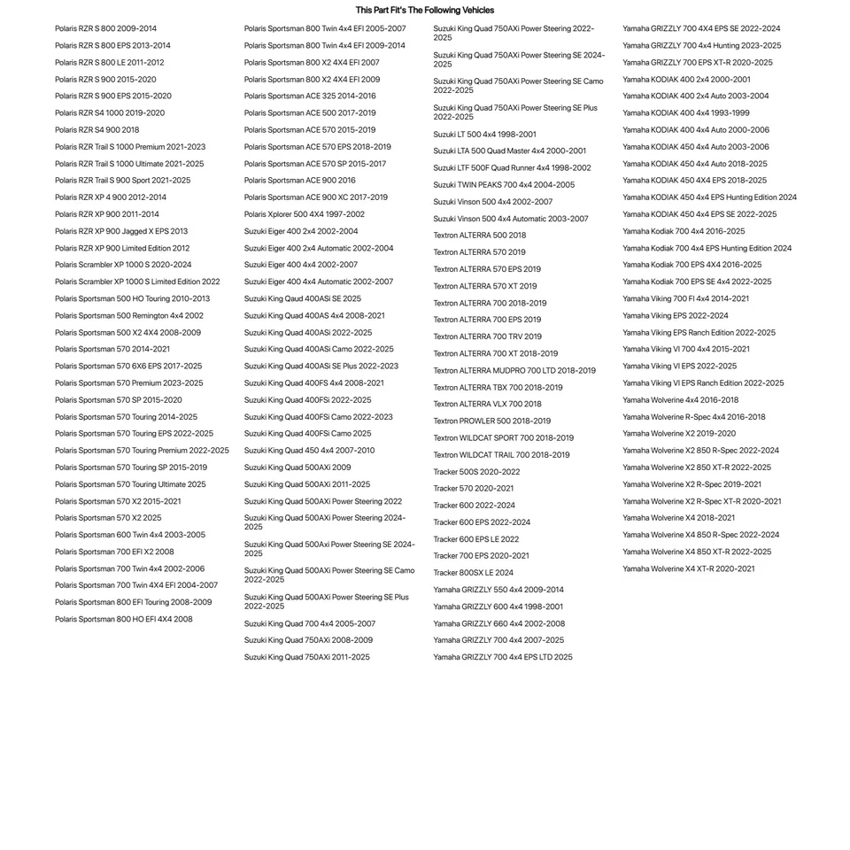 Neumático Tusk Aramid Terrabite® 10 capas 27x9-12 para KYMCO MXU 500i DX 2010-2012 Foto 4 de 4