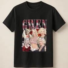 Gwen Stefani Performance Collage With Iconic Red Outfits Unisex T Shirt