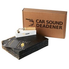 Black Premium Car Sound Deadening Mat 80 mil 2mm 30 sqft 30 sqft  roller