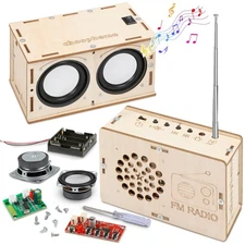 Build Your Own Bluetooth Speaker: Advanced DIY Electronics STEM Project Kit