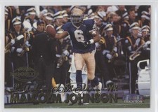 1999 Fleer Tradition Rookie Malcolm Johnson #280 0b3