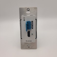 Extron DTP R HWP 4K 231 D - White HDMI Receiver - Power Supply Decour Plate