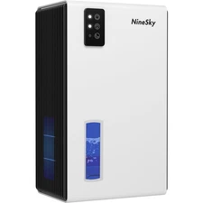 NineSky Dehumidifiers for Home, 95 OZ Water Tank, (1000 sq.ft) Dehumidifiers ...