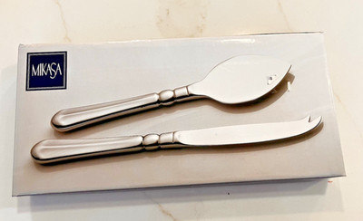 Mikasa French Countryside Flatware 2 Piece Cheese Set NEW Open Box