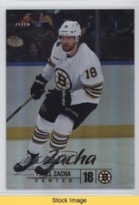 2024-25 Upper Deck Fleer Ultra Rainbow Foil Pavel Zacha #79 READ 1ta3
