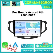 For Honda Accord 8 2008-2012 Stereo Car Radio GPS Multimedia Video Player Screen