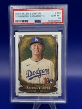 2024 Topps Allen & Ginter - Yoshinobu Yamamoto #201 (RC)