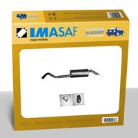 Imasaf ESD Auspuff Endtopf für Ford Escort V+ VI Stufenh./Kombi 1.3 44KW