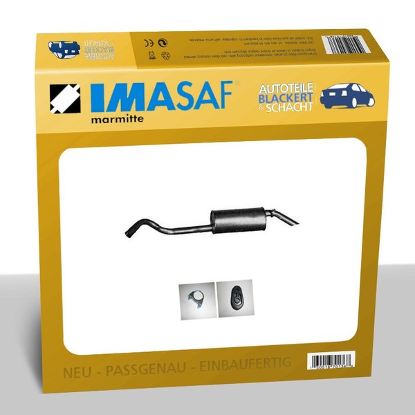 Imasaf ESD Auspuff Endtopf für Ford Escort V+ VI Stufenh./Kombi 1.3 44KW-image