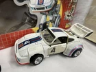 Transformers G1 ‘cookie crisp’ Jazz Porsche 930 Race Car Complete Hasbro 1985