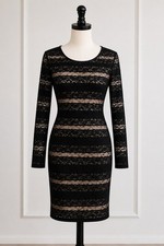 BCBG MAXAZRIA Size M Cocktail Club Evening Date Night Little Black Dress Party