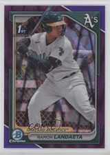 2024 Bowman Chrome Prospects Purple RayWave Refractor /250 Ramon Landaeta 0rz7