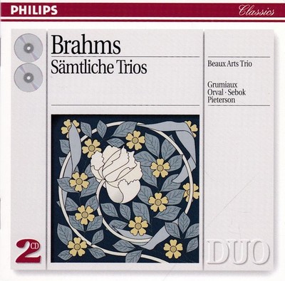 Beaux Arts Trio, Arthur Grumiaux - Johannes Brahms: Sämtliche Trios (2-CD)
