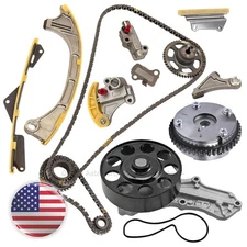 Water Pump Timing Chain Kit VVT For Acura Honda ILX TLX Accord CR-V K24W1 2.4L