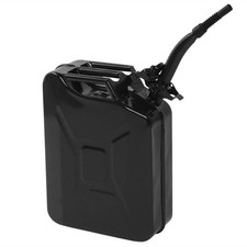 Fuel Can 5 Gallon 20L Gasoline Gas Fuel Tank Military Emergency Backup Black