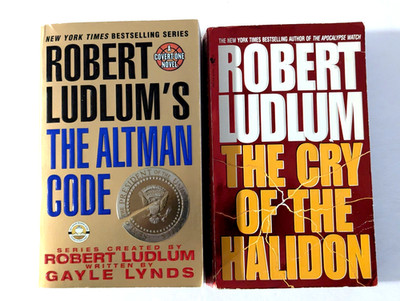 Two-Book Set, Robert Ludlum: The Cry of the Halidon, The Altman Code
