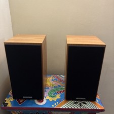 Spendor S3/5R Speakers in Light Oak, Original Box, Slight Damage See Photos