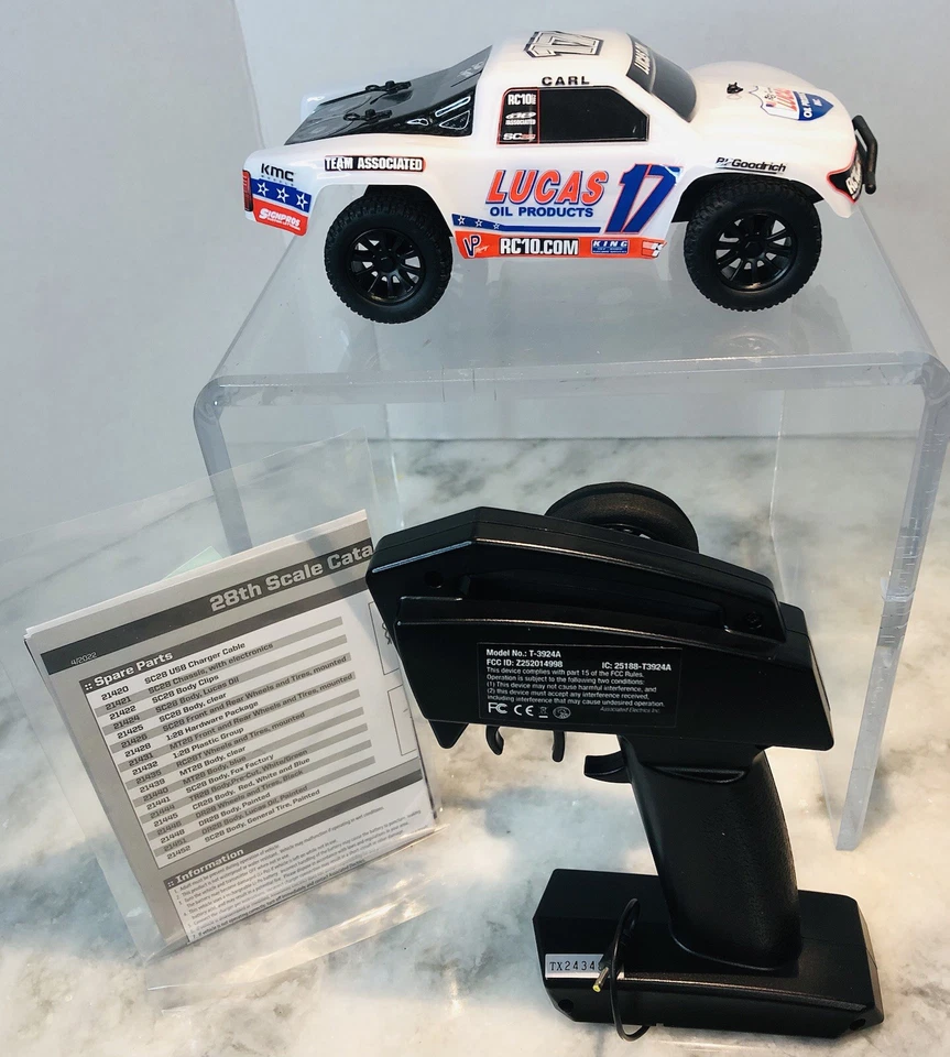Camión de recorrido corto SC28 1/28 Team Associated ASC20150 listo para funcionar recargable Foto 2 de 4