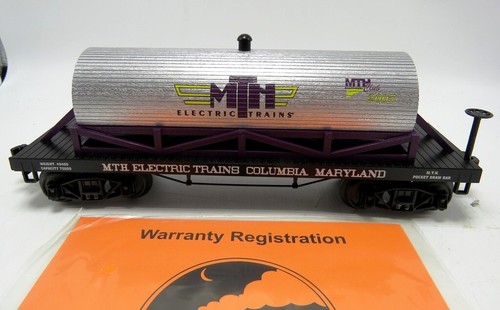 NIB - MTH Rail King O-Gauge #30-73235 MTHRRC 2007 19th. Century Wooden Tank Car - Picture 2 of 3
