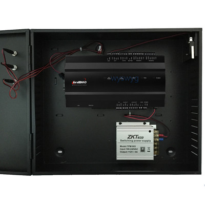 Single Door Multifunction Board Controller With Metal Box TCPIP RS485 inBIO 160 