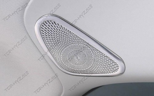 Para Mercedes-Benz GLE GLS 2020-21-2022 Plata Titanio Coche Caja Trasera Bocina Cubierta 2 - Imagen 5 de 15
