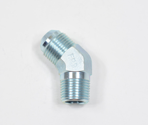 JEGS AN To NPT Straight Adapter Fitting [-8 AN Male To 1/4 In. NPT Male To 1 4 In Npt Male Black - Foto 13