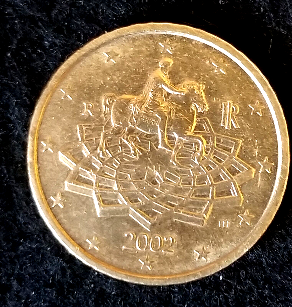 コレクション 50 euro cent 50 Euro Cent 2002 Italia, Collectors item with extreme rare