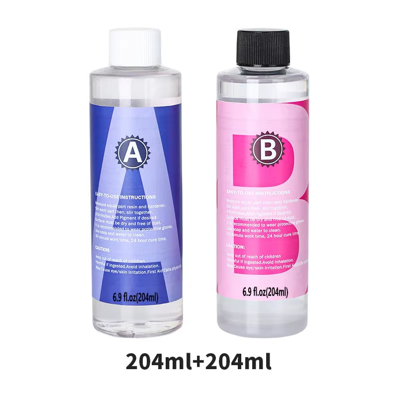 1:1 Crystal Clear Epoxy Resin Kit High Gloss & Bubbles Free Art Resin Supplies f-image