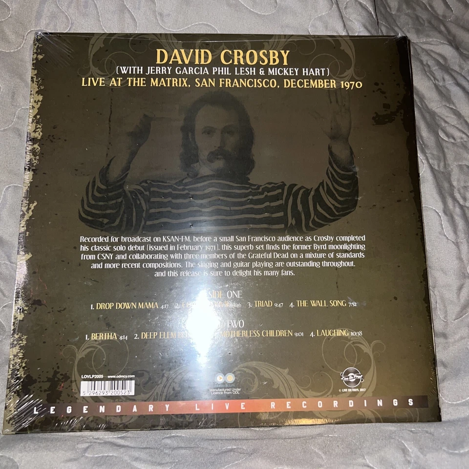 New DAVID CROSBY CSN CSNY Vinyl 6 LP Lot 180g Sky Trails Lighthouse Jerry Garcia - Image 3 of 4
