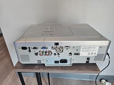Hitachi XGA Conference Room Projector CP-X615 4K Lumens -360 hours
