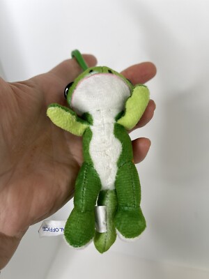 surplus research geko やもり　green 緑　キーホルダー Geico Insurance Gecko Mascot Backpack Clip Keychain Plush Stuffed
