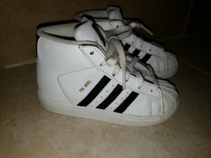 Adidas Pro Model High Top Shoes Sneakers PS Size 9K | eBay