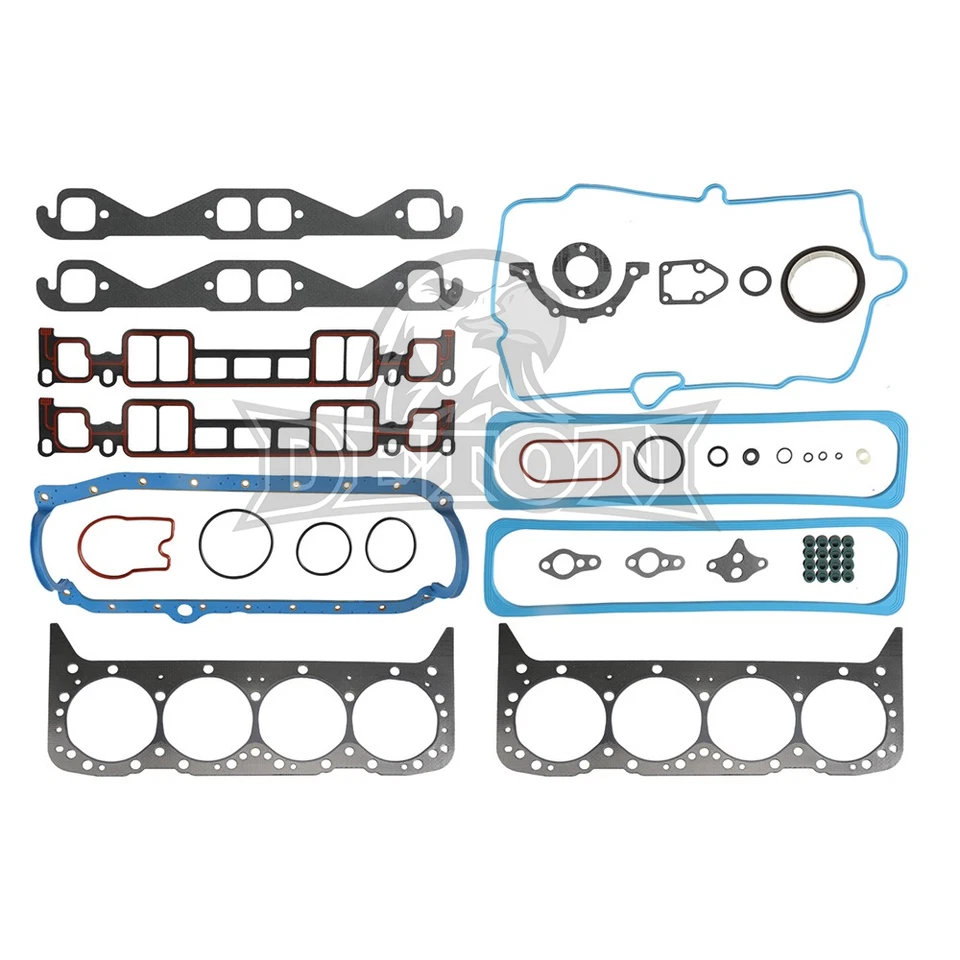 Full Gasket Set Fit Chevrolet V8 5.7L VIN R OHV New - Image 4 of 4