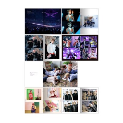 BTS Memories Of 2017 Photo Book + 5 DVD Full Set +Photo cards 1P +