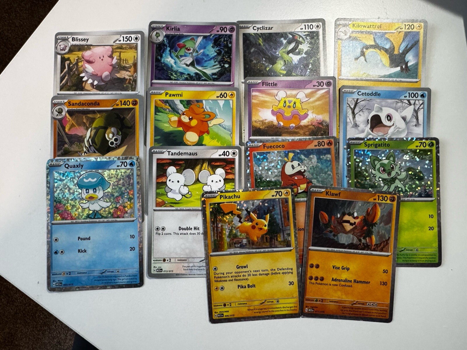 Pokemon TCG McDonald’s Pokémon 2023 Promo Cards 14/15