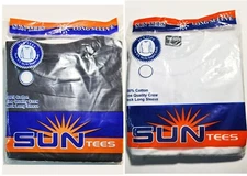 SUN TEES  Cotton Fine Quality Crew Neck Long Sleeve shirts