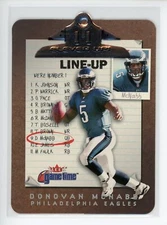 2001 Fleer Game Time Eleven-Up #5 E Donovan McNabb