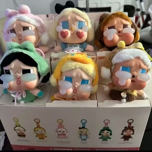 Crybaby Plush Gifts Toy Crying Again Series Blind Box Cute Keychain Figure Dolls - Picture 16 of 16