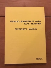 Fanuc System P Series FAPT TEACHER Operator Manual 