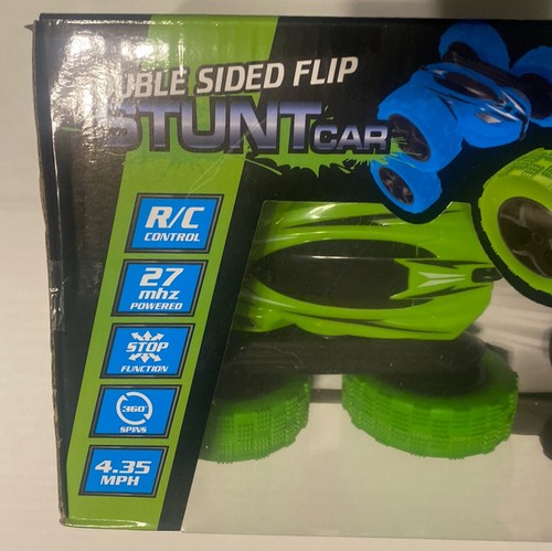 Speed Tech Double Sided Flip Stunt Car 360*Spins Extreme Tumbling 27 MHz New - Picture 9 of 9