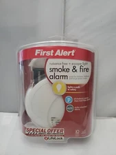 First Alert Smoke & Fire Alarm Nuisance Free + Espace Light