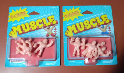 Legends of Lucha Libre M.U.S.C.L.E. Figures 2 packs NEW Super7 Muscle Wrestlers