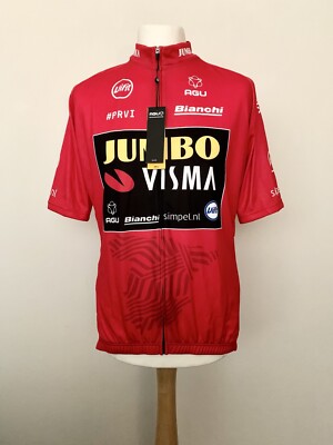 Jumbo Visma Vuelta 2019 Leader Jersey Roglic Limited Edition Tour de France  Giro UK